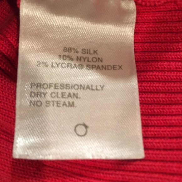 Classiques Entier Red Ribbed Twin Set size S - Picture 12 of 13